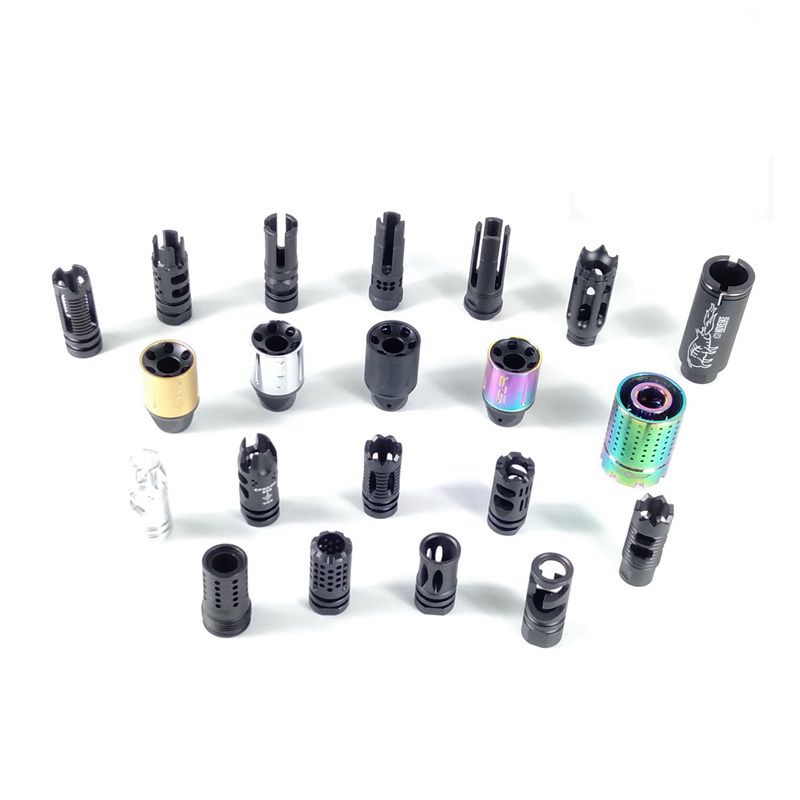 

VG6 Cage 14mm ccw thread GAMMA SLR 556 VG6 Flash Hider Muzzle Brake for airsoft toy gun AR