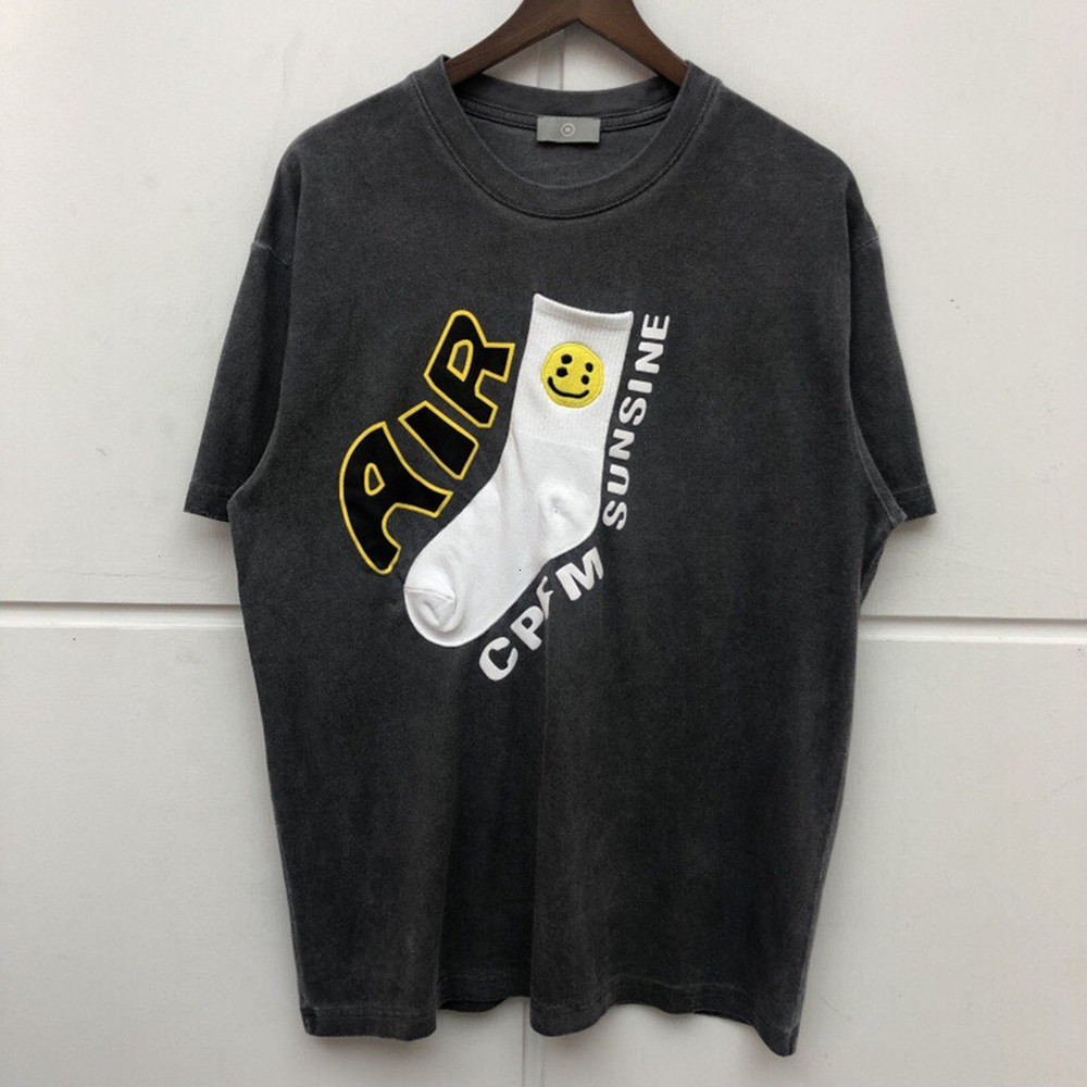 

2021 New Ss Meia Cpfm. Lavado Do Velho Camiseta Kanye Cpfm Xyz Camisas De Algodo Casual T-shirts Dos Homens t Camisa o Pescoo Curto 1q8w
