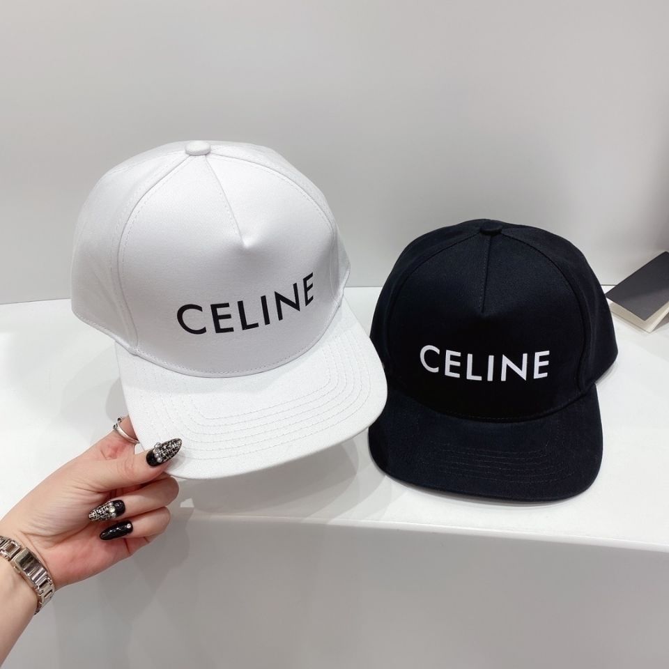 

New SI Lin Spring And Summer Catwalk Popular Flat Brim Baseball Cap European And American All-Matching Celebrity Same Style Sun-Poof Peaked, White mens baseball caps