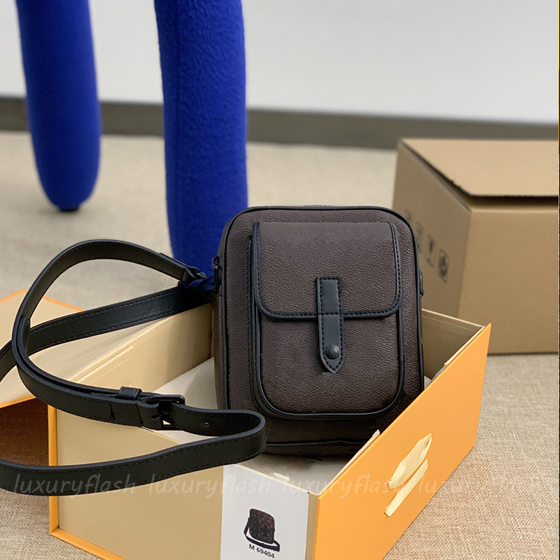 

Women Cross Body Camera Bag Mens Crossbody Bags Designer Classic Mini Brown Shoulder Messenger Mobile Purses Fashionable Cowhide Zipper Purse, Box(not sold separately)