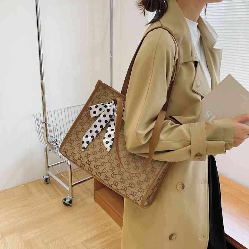 

80% Off Large capacity bag women's summer simple new fashion single shoulder sail leisure texture autumn Tote Bag Handbags, White