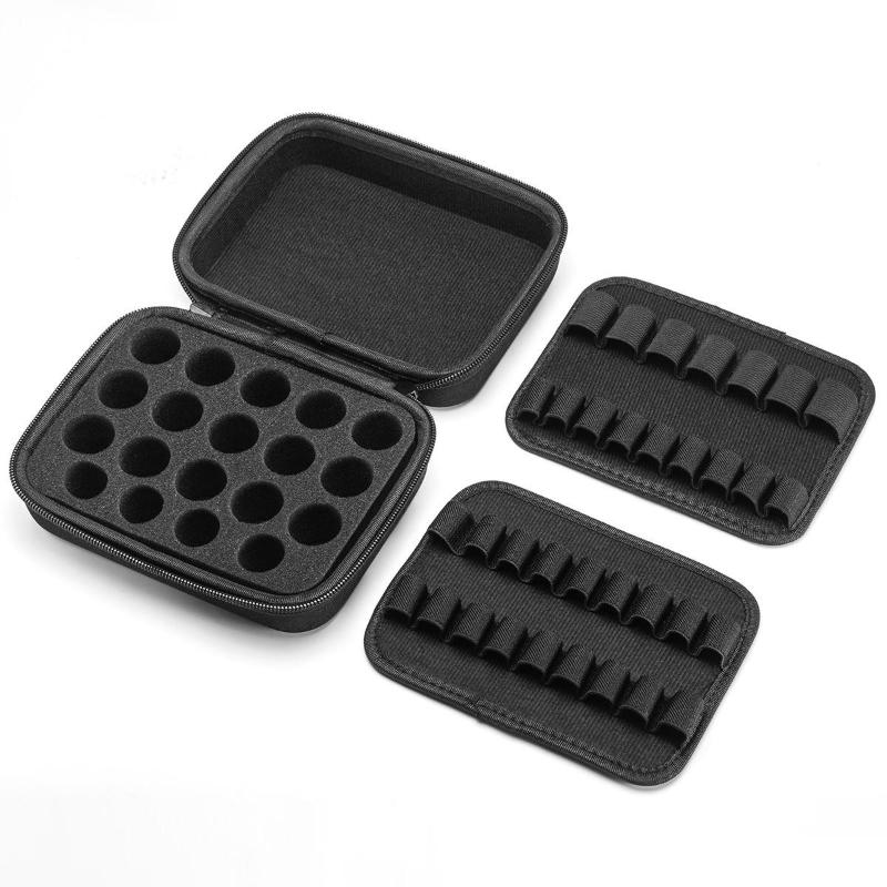 

Factory Multi-function Portable New Hard EVA Essential Oil Carrying Case Kit Holder Bag Travel Pouch Organizer Storage Gift Box, Black