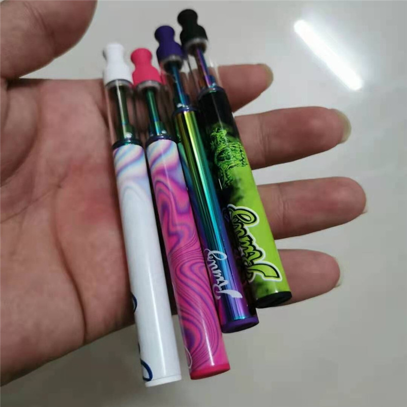 

Runtz Disposable Vape Pen Rechargeable 4 Colors E Cigarette Delta 8 Atomizers 1.0ml 240mAh Oil Carts USB Ports Cartridges Magnetic Packaging Vaporizer Starter Kits