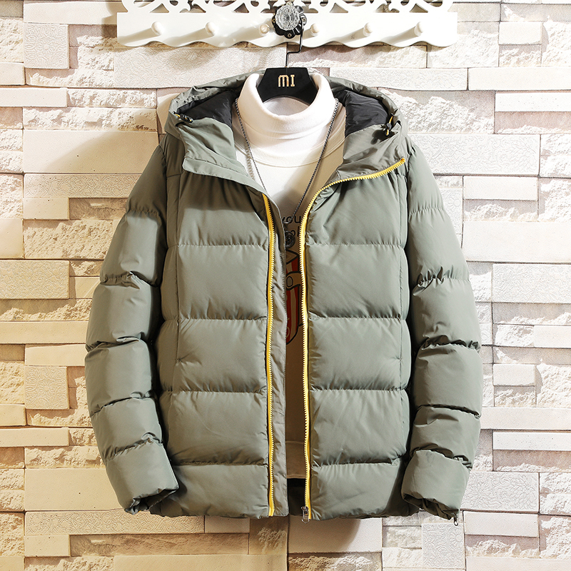 

2021 New Brand Clothing Casual Warm Black Grey Hooded Winter Jackets Men's Parkas Bomber Windbreakers Coats Jij1, 1992 1