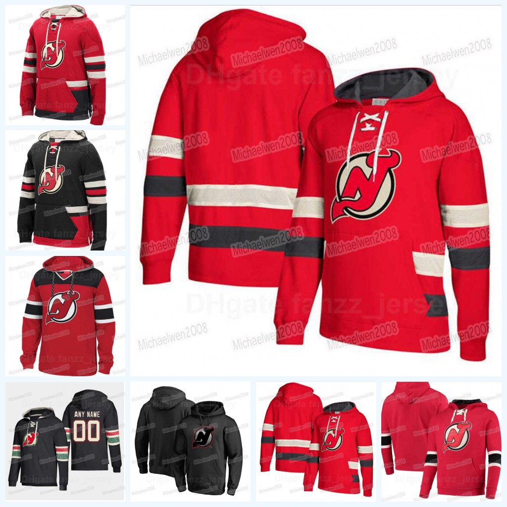

New Jersey Devils Hoodie Jersey Dawson Mercer Nico Hischier Miles Wood Martin Brodeur P.K. Subban Damon Severson Jesper Bratt Ty Smith Bernier Gauthier, White