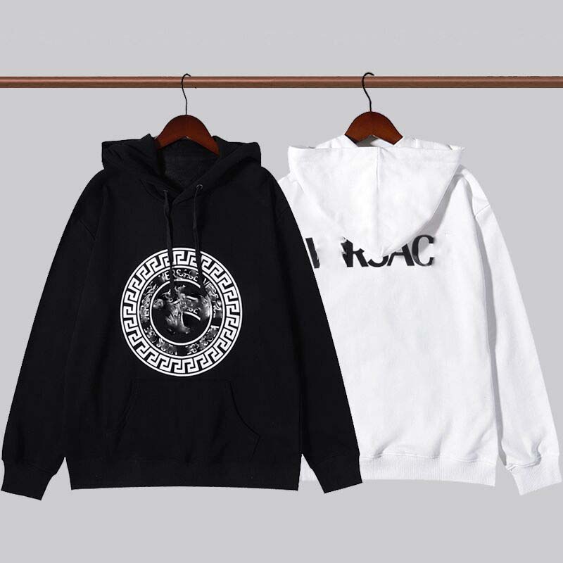 

2022 Men's Hoodies Men's Novelty Color Block Pullover Fleece Hoodie Long Sleeve Casual Sweatshirt with Pocket M-XXL %100, White