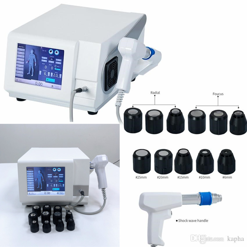 

physiotherapy equipment Shockwave therapy message gun for body painrelief and planter fasciitis ESWT shock wave ED Tretmnet