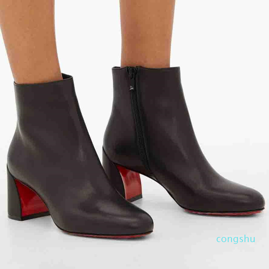Luxe hiver Belles marques Femme Bottes Red Femmes Turela Bottes Lady Boticies Célèbre Cheville De Boot Dress Party Mariage Sexy Nice11