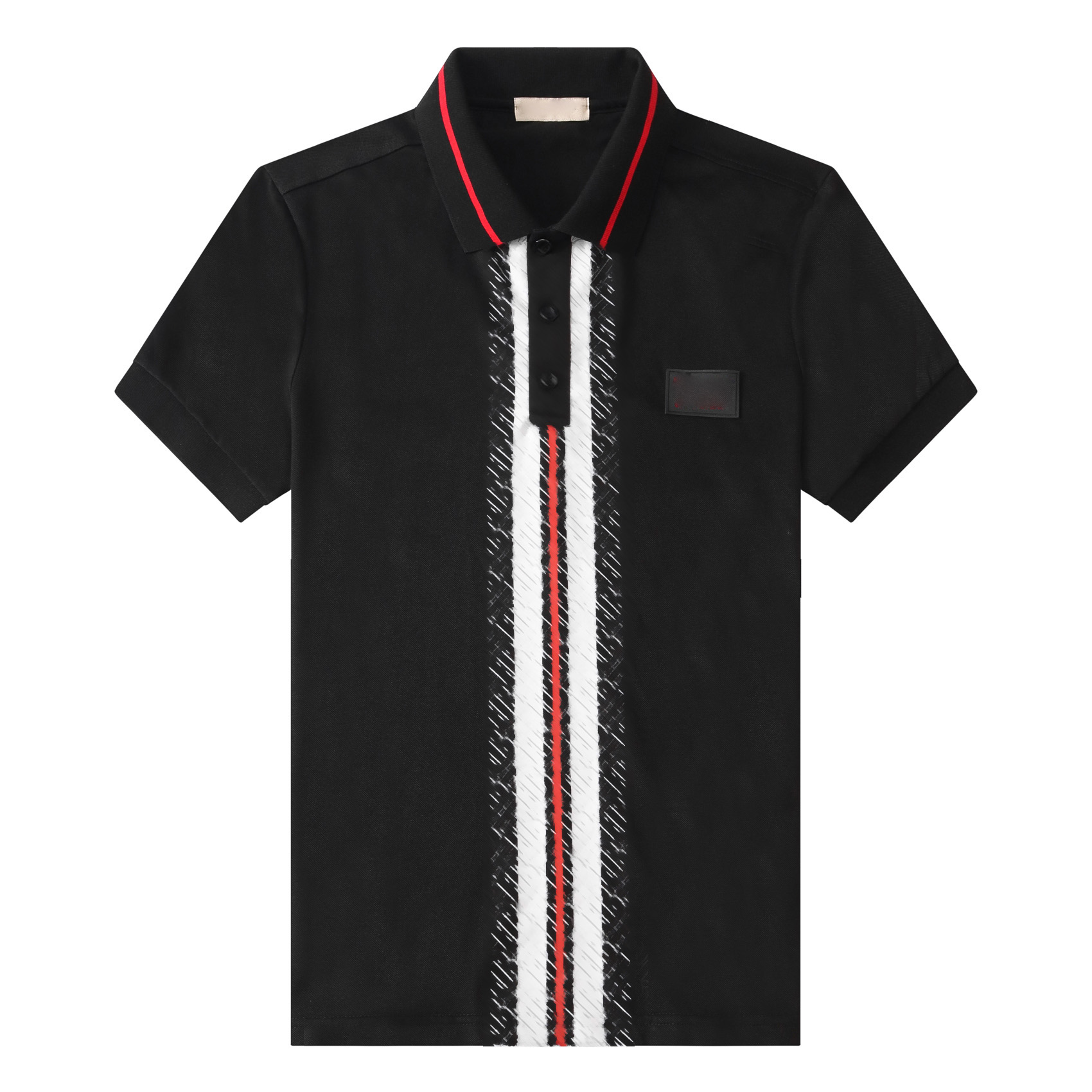 

21SS polo shirt T-shirt men summer polo shirt short sleeve high quality T-shirt shirt 3D letters fashion embroidery men's fashion A13, White;black