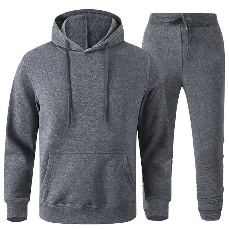 

Hoodie Sweatpants Set Tracksuit Men Hooded Sweatshirt+Pants Pullover Hoodies Sportwear Suit Casual Man Clothes 2 Pieces Sets, Extra not product