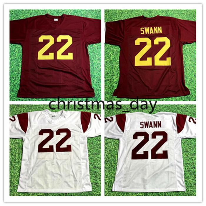 

Cheap custom LYNN SWANN CUSTOM USC TROJANS JERSEY Customized Any name number Stitched Jersey XS-5XL, Black;blue