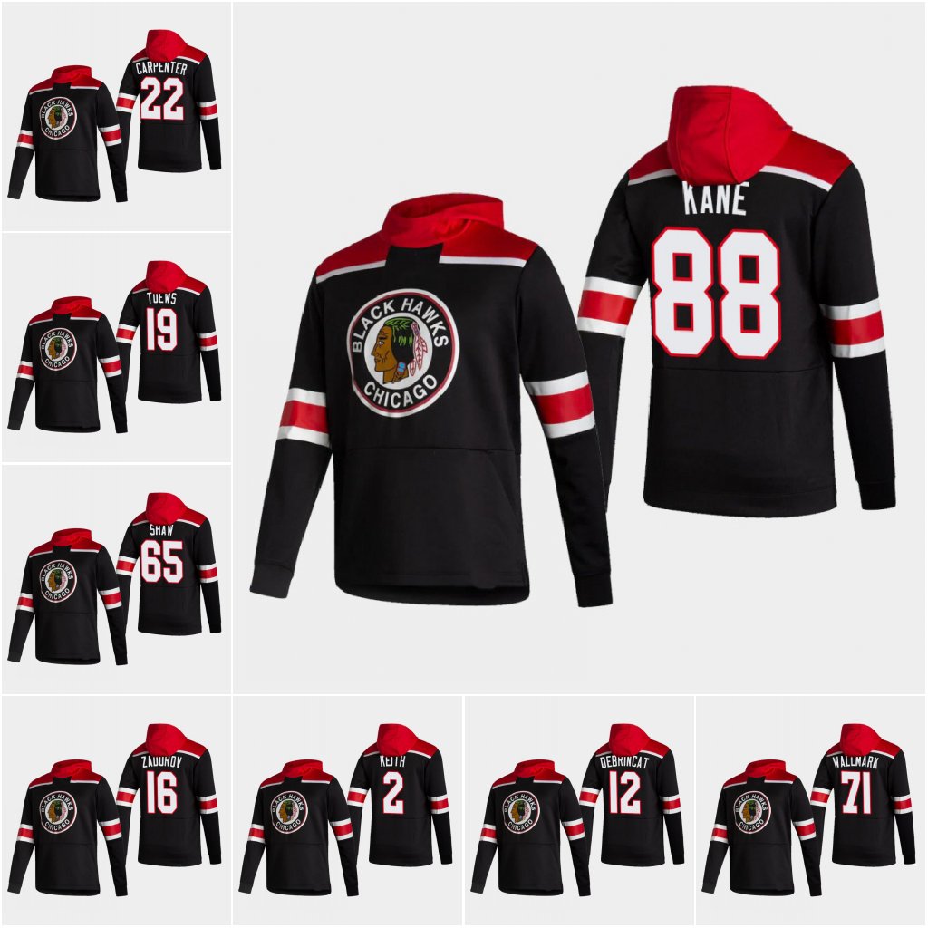 

19 Jonathan Tuss Chicago Blackhawks 2021 reverse vintage hoodie Patrick Kane Duncan Keith Kirby Dach Adam Boxwest Alexander Neland jersey, As pic