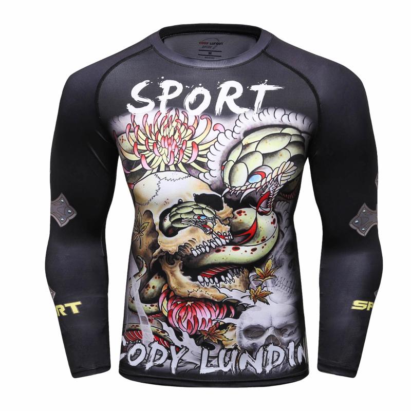 

Men's T-Shirts High Quality Athletic Wear Long Sleeve T Shirt Custom Mens Muscle Fit Workout Gym Shirts, Color 5