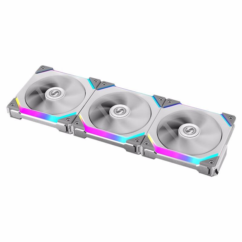 

LIANLI building block fan SL120-3W silent high wind pressure/wireless material splicing/software intelligent adjustment