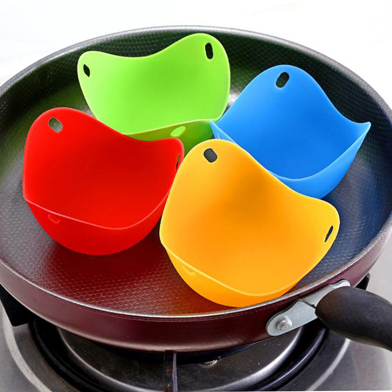 

Egg Poachers Silicone Egg Cooker Kitchen Tools Pancake Cookware Bakeware Steam Eggs Plate Tray Healthy Egg Pancake