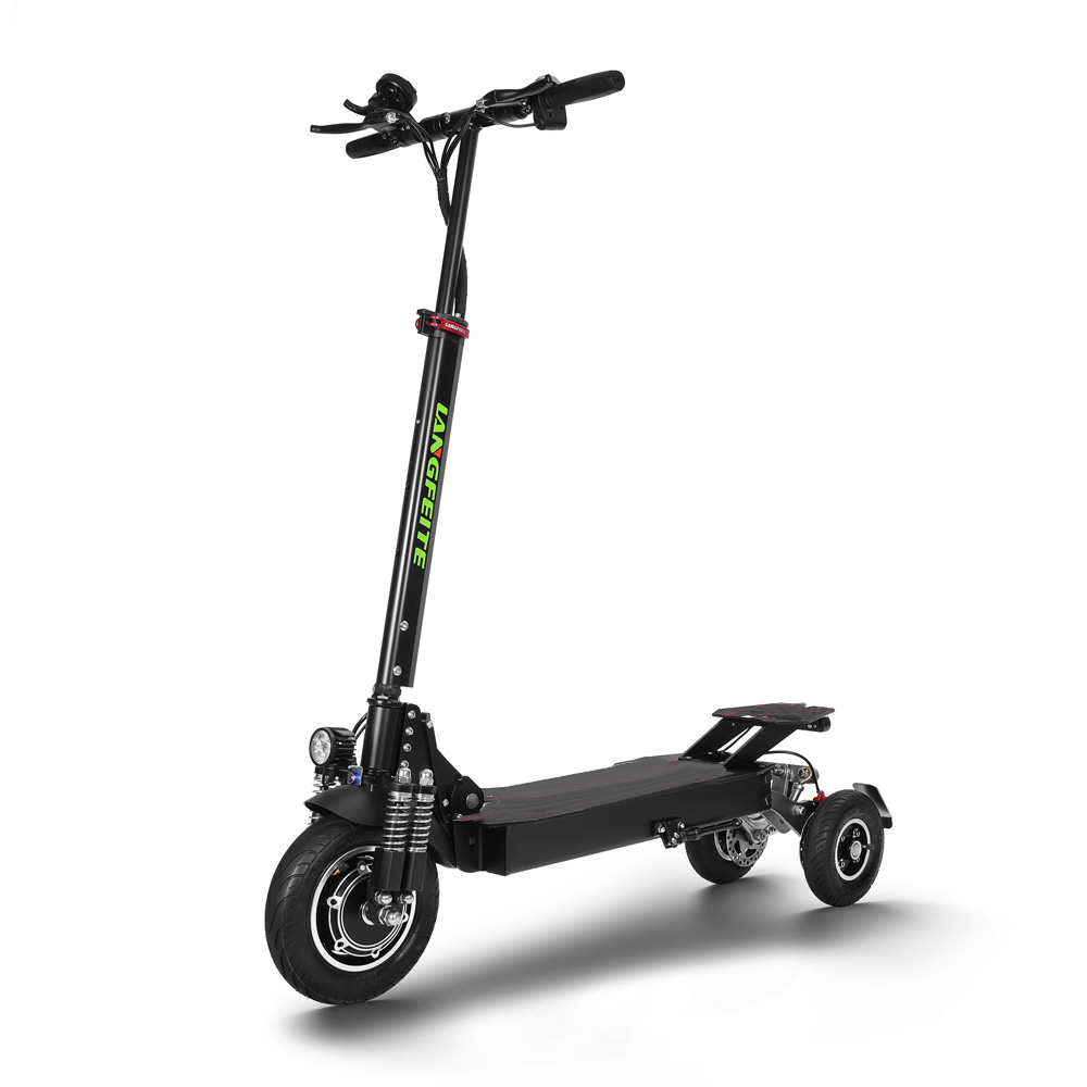 

LANGFEITE L11 20.8Ah 36V 500W Folding Electric Scooter 40km/h Top Speed 55km Mileage Range Max. Load 150g Two Wheels Electric Scooters