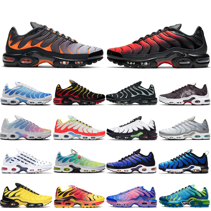 

Top OG tn plus running shoes men women black White Volt Glow Hyper Pastel blue Oreo orange pink mens trainers outdoor sneakers sports size 36-46, #28