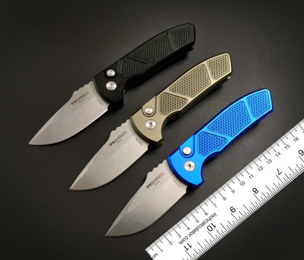

PROTECH SBR 333 Automatic Folding Knife S35VN Blade Pocket self-defense wilderness portable survival knife EDC tool BM 535 537 940