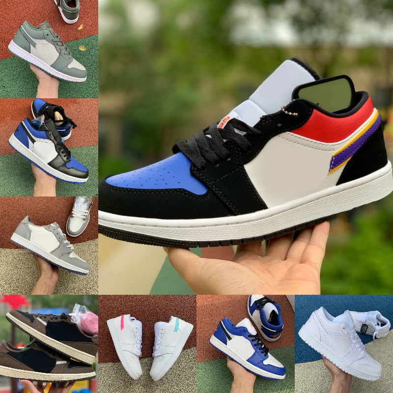 

Sell 2021 New 1 Mens Basketball Shoes Low Tropical Light Travis UNC Paris Obsidian Ember Glow Bred Toe Retroes 1s Women Skateboard Shoes C35
