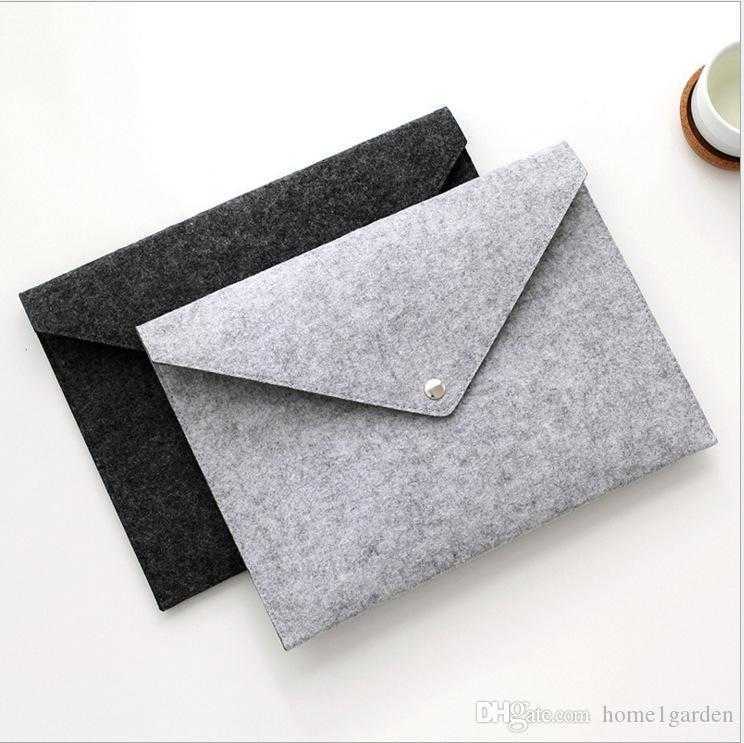 File Folder Felt Holder Documents Envelope Luxury Office Durable Briefcase Document Bag Paper Portfolio Case Letter Envelope A4 Folders