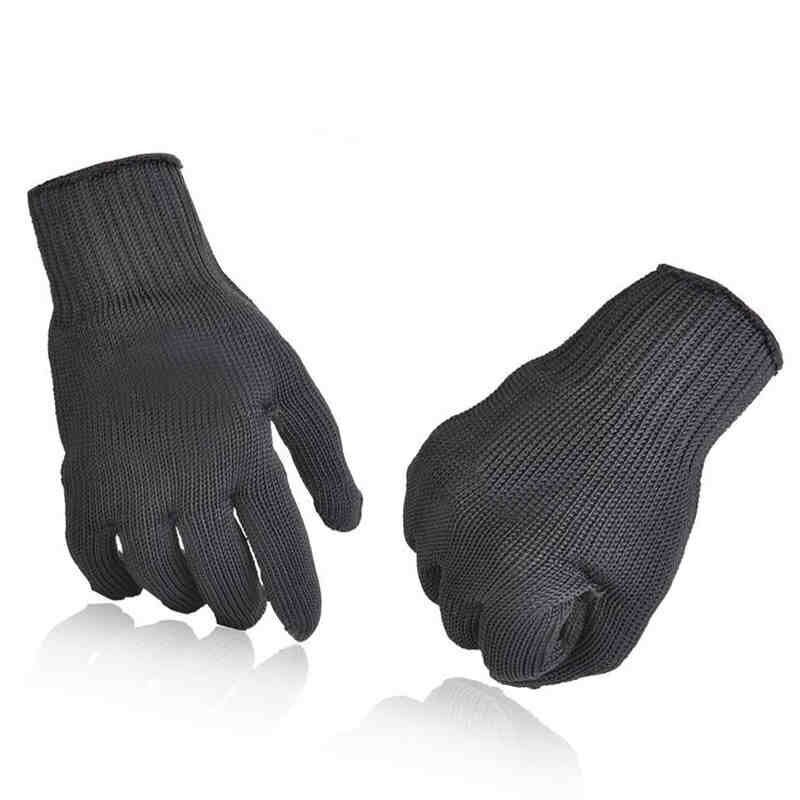 

Thickened grade 5 steel wire anti cutting gloves combat special forces anti stab anti blade kitchen self defense gloves labor protection