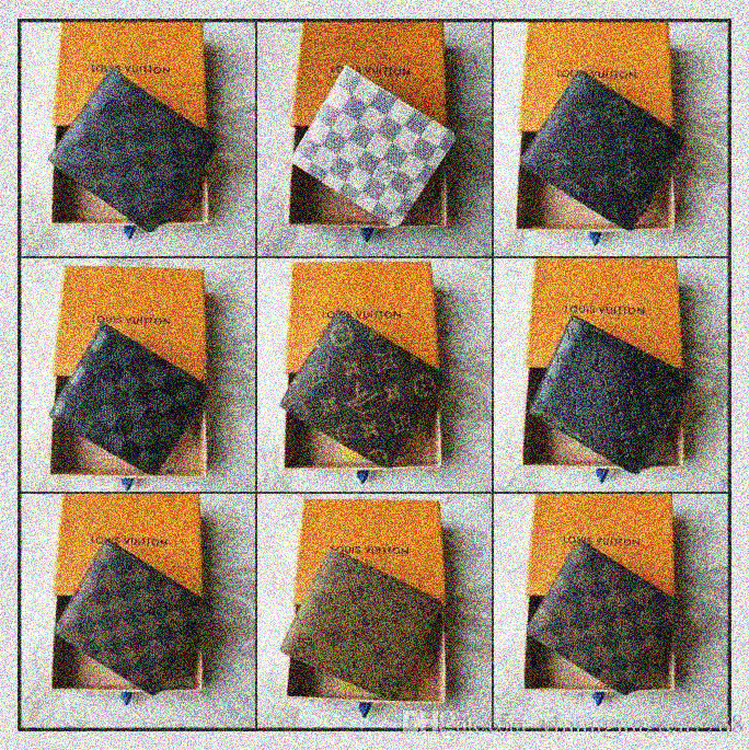 

#13;LV LOUIS VITTON bag billfold High quality Plaid pattern women wallet men pures high-ends designer wallet hommes Holders 002, Red;black