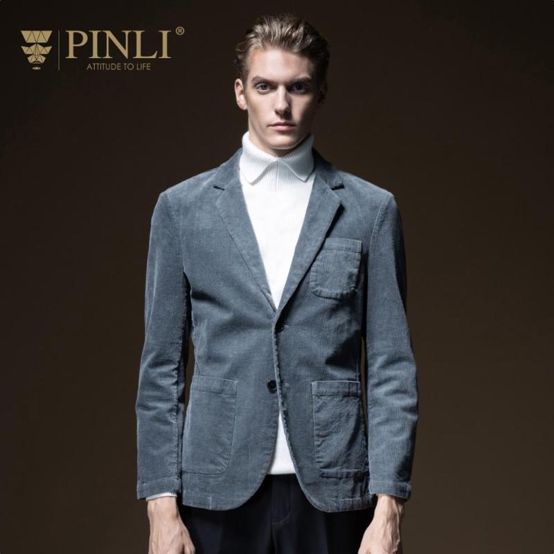 

Men's Suits & Blazers Blaser Masculino Top Fashion Full Men Blazer Pinli Product Made Fall 2021 Suit Jackets Cultivate Morality B193206295, Gray