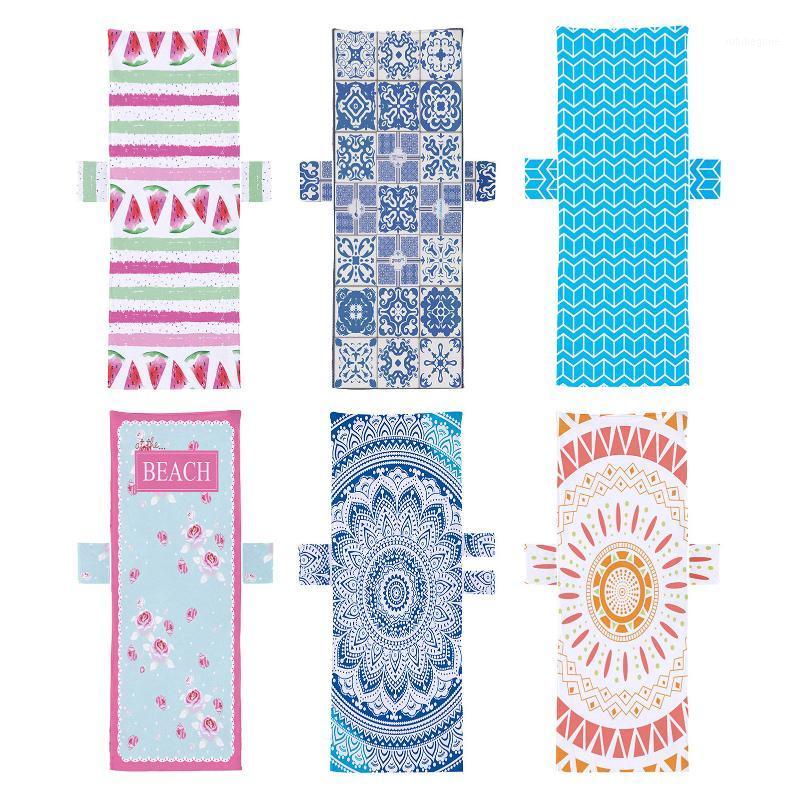 

Summer Deck Chair Cover Adults Sun Lounger Bed Printed Holiday Garden Swimming Pool Lounge Chairs Covers