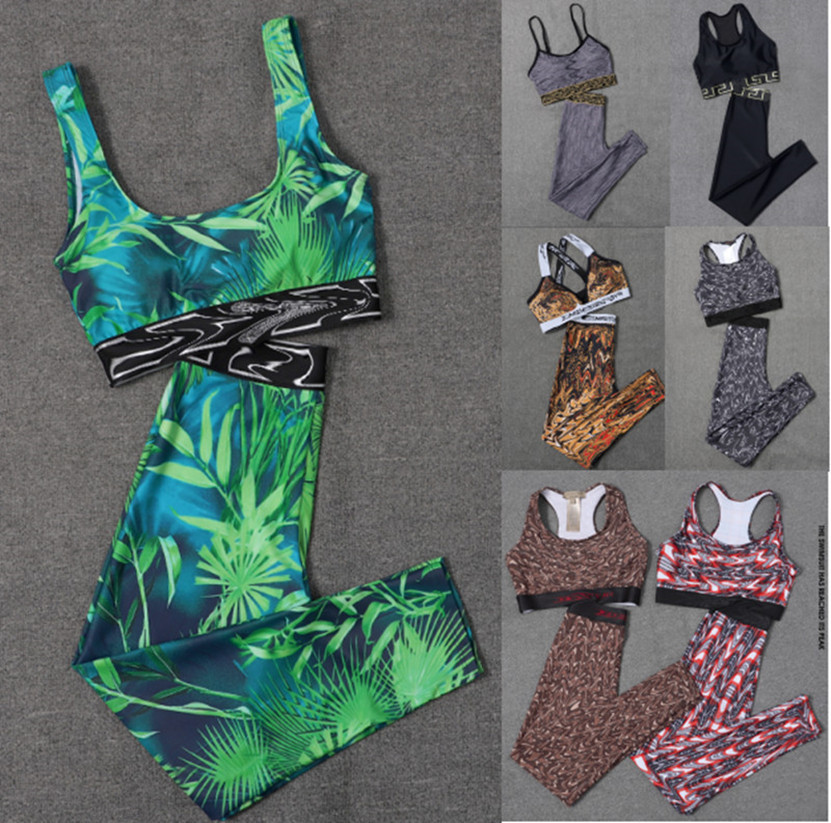 

Summer women bikinis two-piece swimming suits fashion tank top+legging two piece set swimsuits lady swimwear beach bathing suits 4491, Mix color