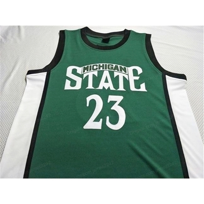 

Custom JASON RICHARDSON #23 College Basketball Jersey Men's Stitched Green Any Size 2XS-5XL Name And Number Top Quality Jerseys, Black