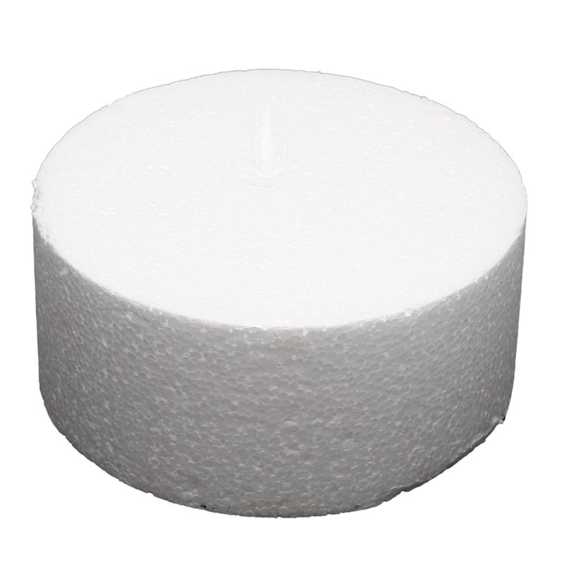 

Other Festive & Party Supplies Round Styrofoam Cake Dummy (6 Inch)