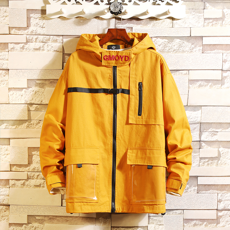 

New Fashionable Autumn with Cotton Hoodies of Men Casual Coats 2021 Hip Hop Streetwear Men's Solid Color Outwear Jacket Na1i, Beige.