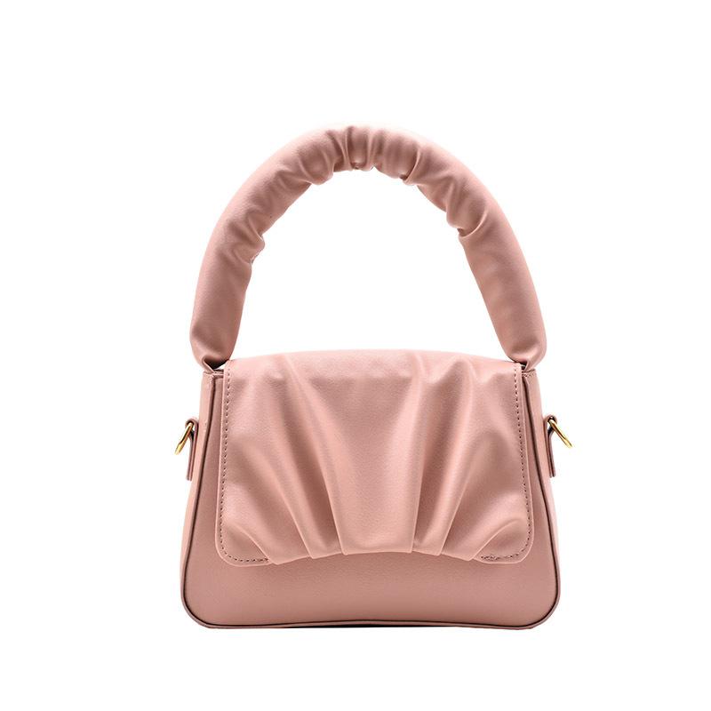 

Simple And Versatile Fashion Bags for Women Crossbody Bag Shoulder Pack Purses Handbags Designer Small bag Cross Body 2021 Folds, Black