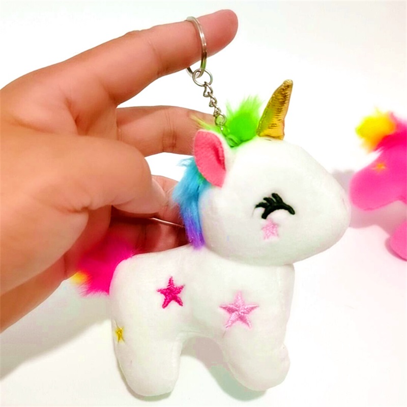 

Pony plush toy small mini pendant bag keychain pendants Children's toys gift C3
