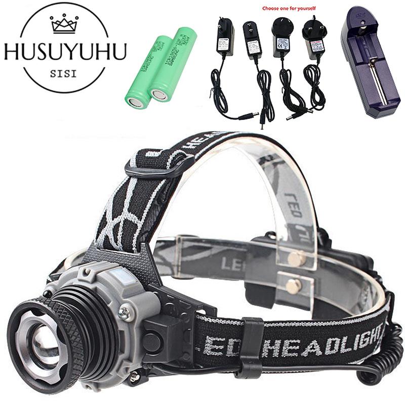 

LED Rechargeable Head Lamp Outdoor Glare Long-range Lighting Induction Headlights High Power Miner's Lamp Night Fishing Lights