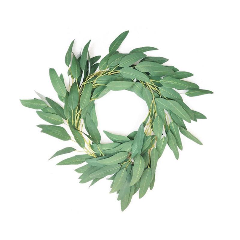 

Artificial Ivy Leaf Eucalyptus Leaves Home Decor Wedding Foliage Plastic Vine Fake 180 Decoration Long Handmade Green Plant X3K4
