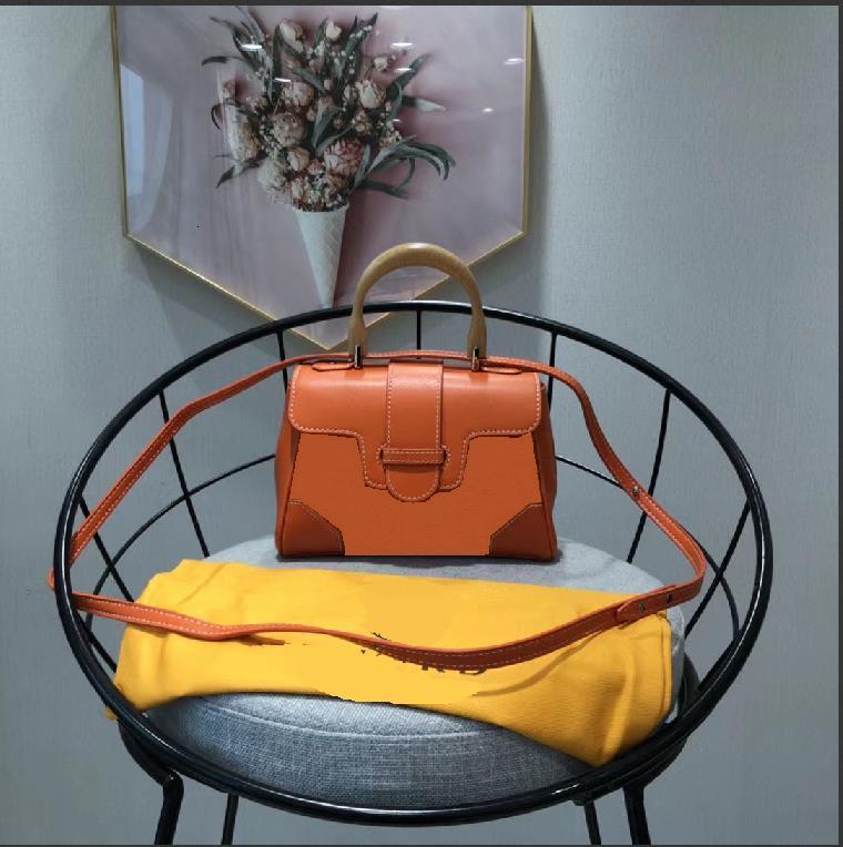

bags goya Saigon Mini elegant German wooden handle handbag dog tooth bag One Shoulder Messenger
