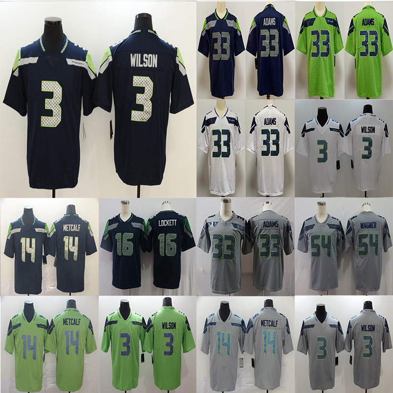

Russell 3 Wilson DK 14 Metcalf Jamal 33 Adams Seattles Bobby Wagner Tyler Lockett Custom Men Women Youth Stitched Football Limited Jersey, Black;red