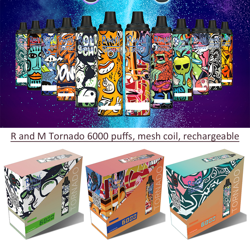 

Original RandM Tornado Disposable Vape Pen E Cigarette Vape Device