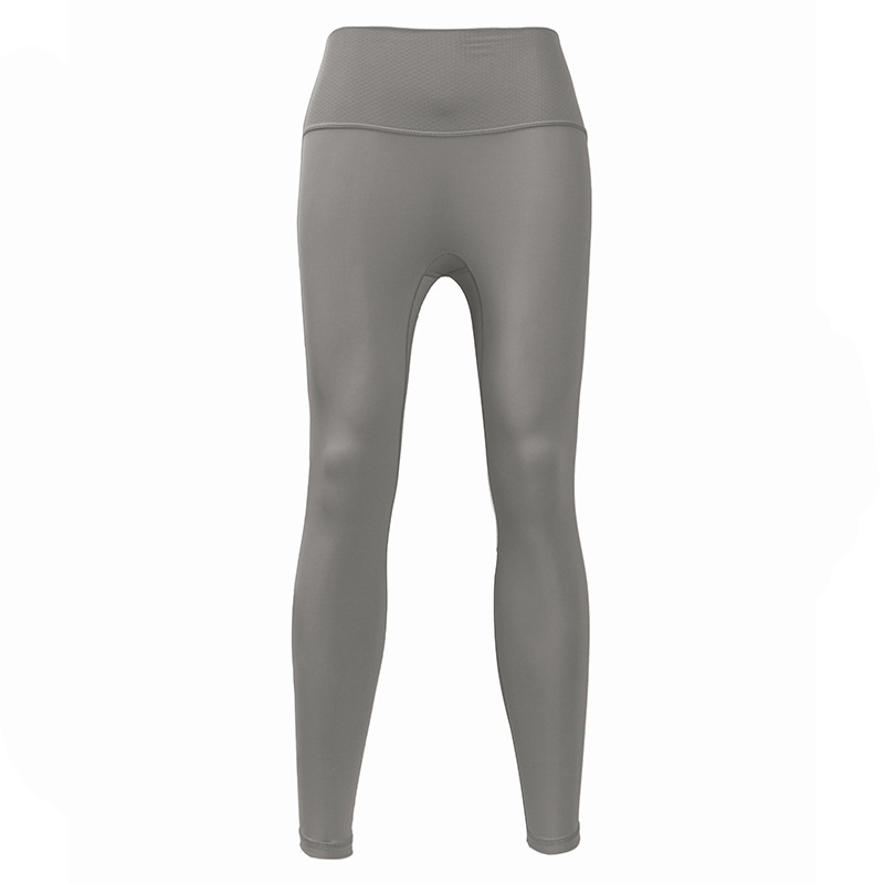 

Women Yoga Pant High Waist Sports Raising Hips Gym Wear Leggings Elastic Fitness Tights Indoor Outdoor Running Workout Quick Dry Breathable grey, 01