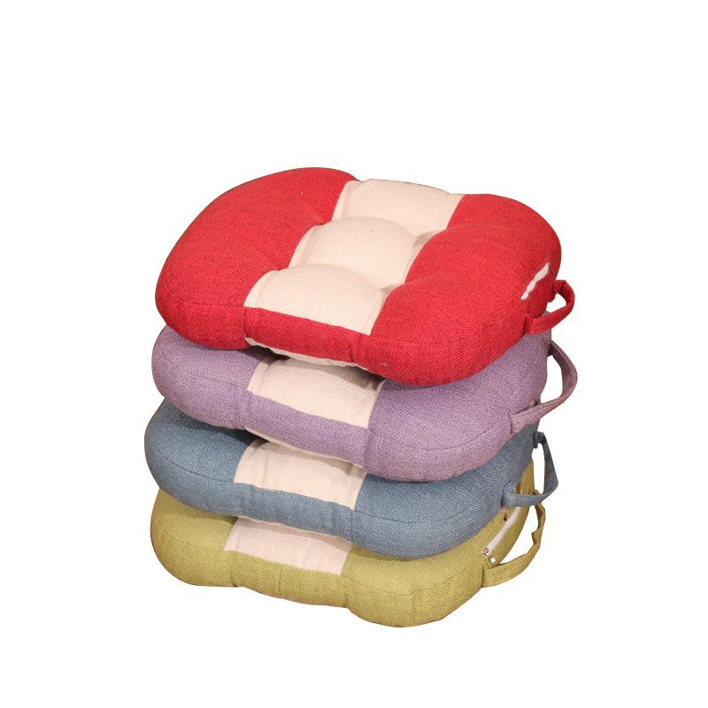 

seat cushion with handle, Red