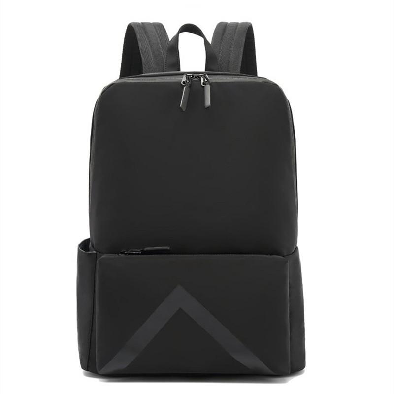 

New leisure computer backpack simple waterproof backpack multifunctional school multifunctional travel, Black