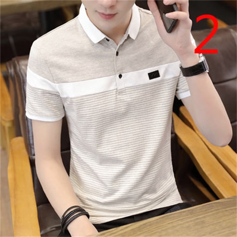 

2021 New Trend Korean Version of the Self-cultivation Lapel Compassionate Men 8651
