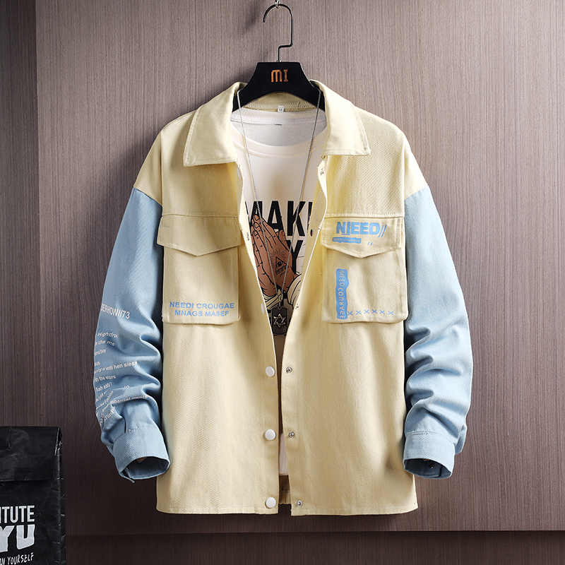 

2021 New Casual Men Spring Autumn Korea Version Fashion Youth Jacket Trendy Loose High Quality Large Size M-5xl Drop Shipping Xi8w, Red