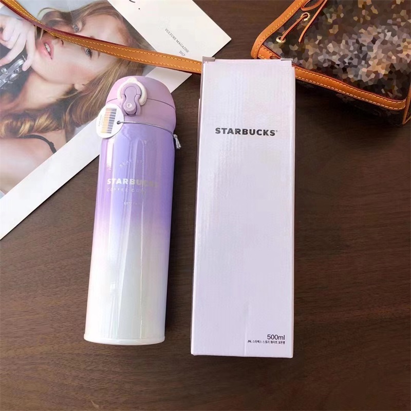 

Newest Vacuum Cup Coke Mug Stainless Steel Bottles Insulation Cup Thermoses Fashion Movement Veined Water Bottles X1012B, As pictures