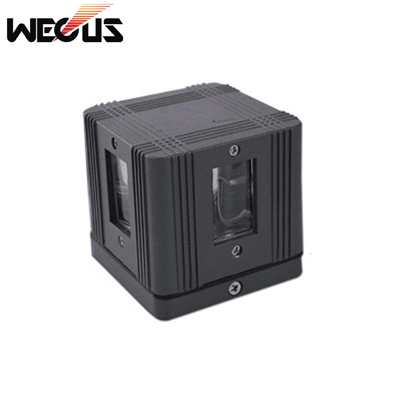 

2021 New Impervious to the Open Air Led Cross Star Durable Wall Long Useful Life Buitenverlichting Corridor Garden Fence Parking Lights By3l