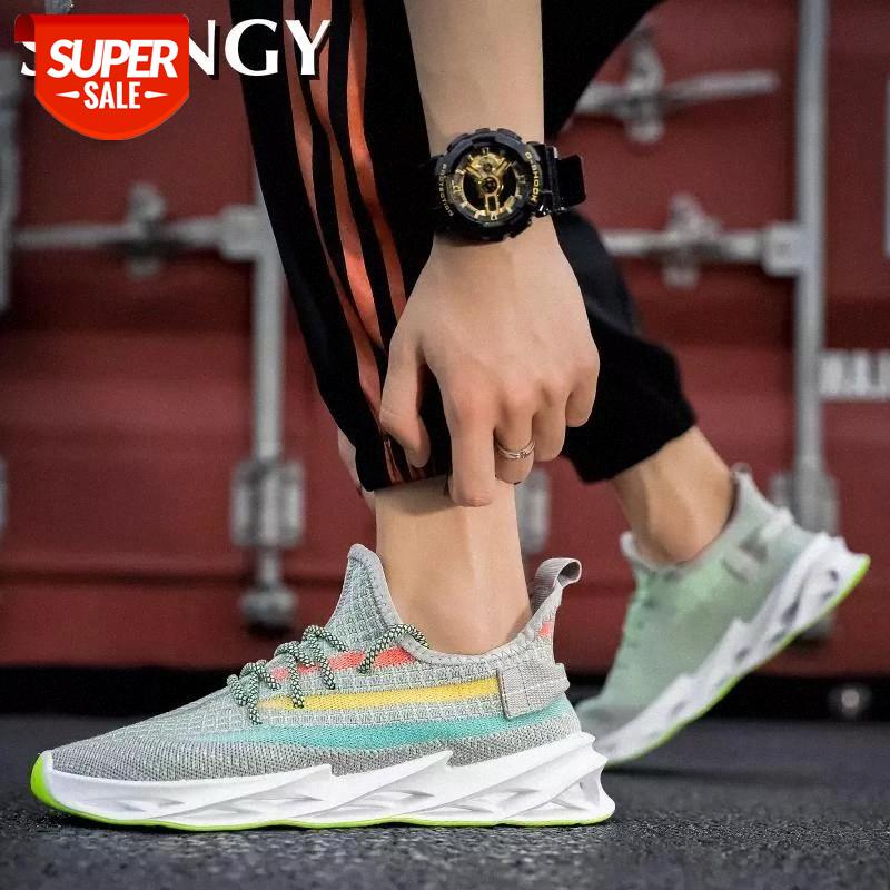 

2020 Men Casual Shoes Sneakers Men Comfortable Laceup Outdoors Lightweight Shoes For Wearresistant Walking Sneakers Tenis #Gv8V