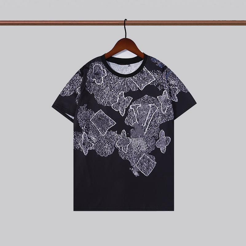 

2022 Luxury summer paris Designer tshirts mens classic letter printing T shirts Men Women fashion T-shirt Casual unsex cotton tops tee, Shipping fees
