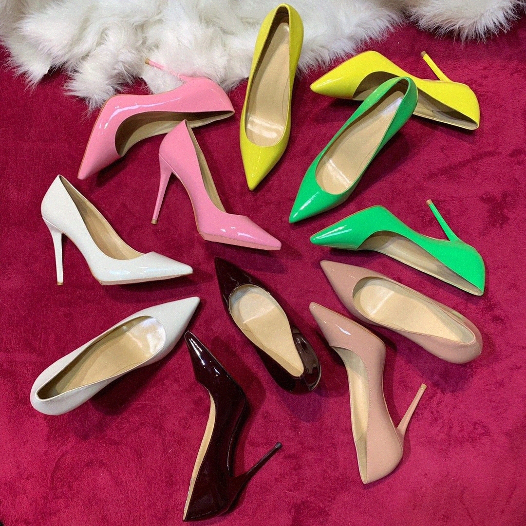

2021 luxurys designers Women Black Red Bottoms shoe High Heels Sexy Pointed Toe Sole flat 6.5cm 12cm Pumps Wedding Dress Nude Shoes