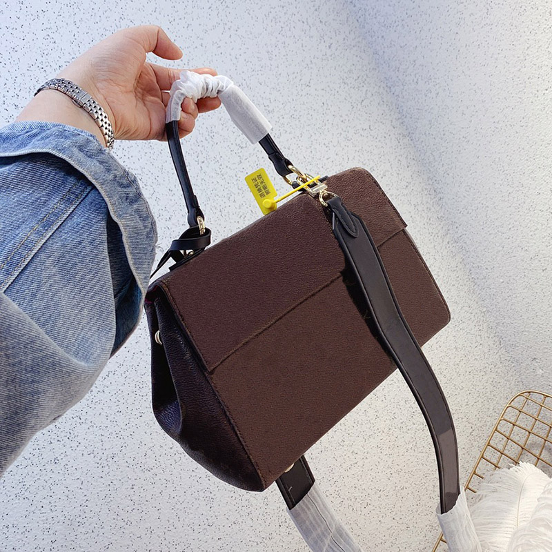 

High Quality Women Shoulder Bag Genuine Leather Handbags Fashion Women's Crossbody Bags 25*10*18cm with Box Luxury Designer Handbag Tote, Increase freight